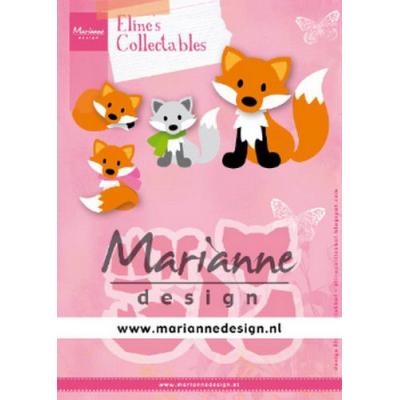 Marianne Design Collectable Stanzschablonen - Süßer Fuchs